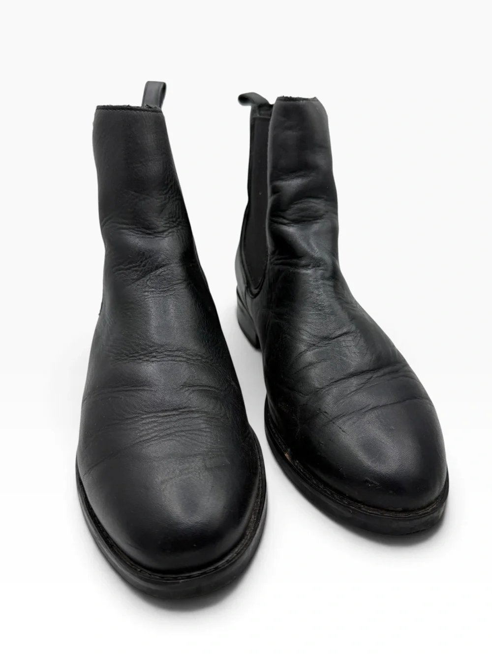 Thursday Boot Company Black Leather Chelsea Boots - Size 8
